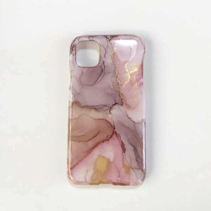 アルコールインクアート　スマホケース