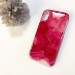 赤いスマホケース