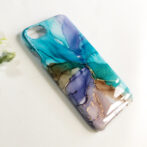 アルコールインクアートのスマホケース