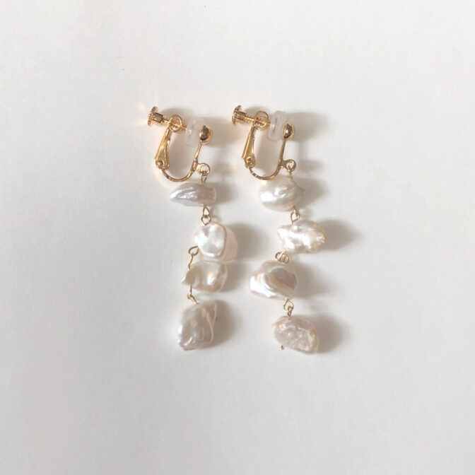 パールのハンドメイドアクセサリー