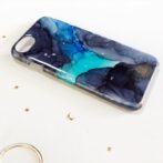 アルコールインクアートのスマホケース