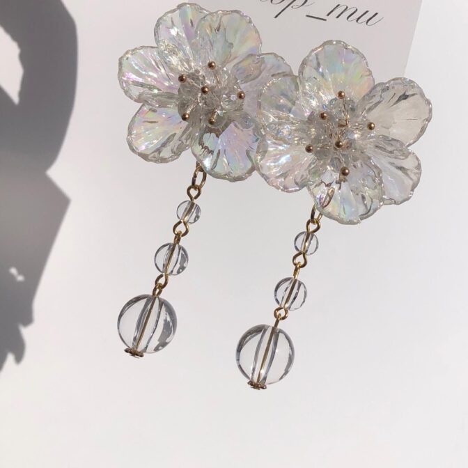 お花のハンドメイドアクセサリー