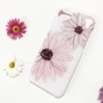 マーガレットのスマホケース