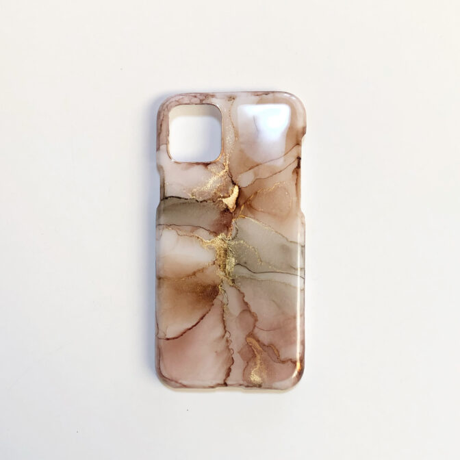 アルコールインクアート スマホケース