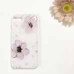 アネモネのアルコールインクアートスマホケース