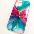 アルコールインクアート　スマホケース