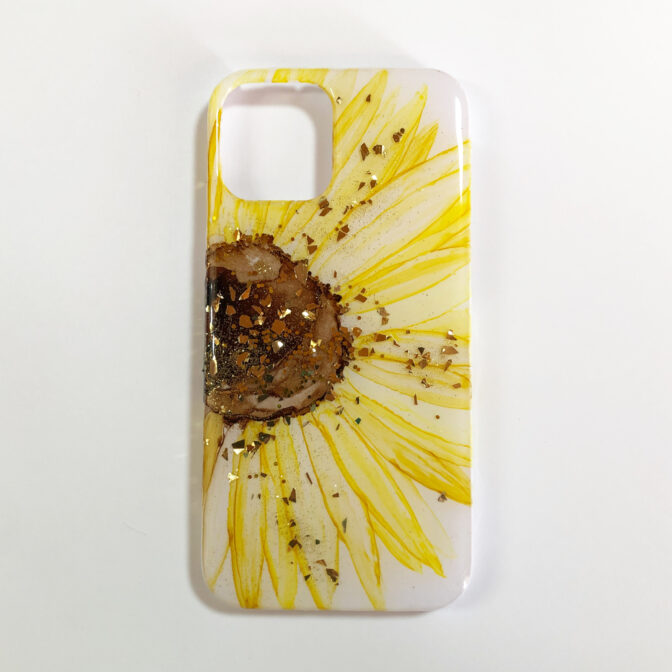 アルコールインクアートスマホケース