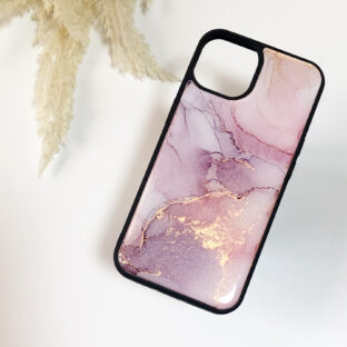 アルコールインクアートiPhoneケース/ソフトケース/TPU素材