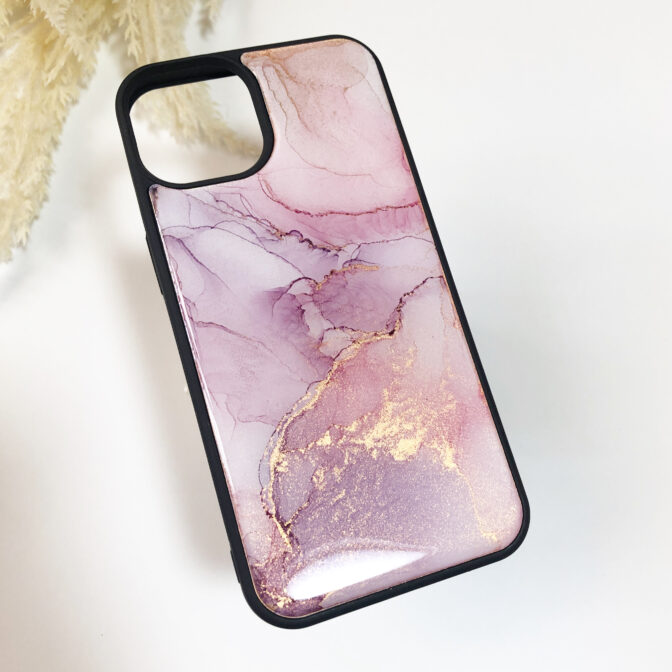 アルコールインクアートスマホケース