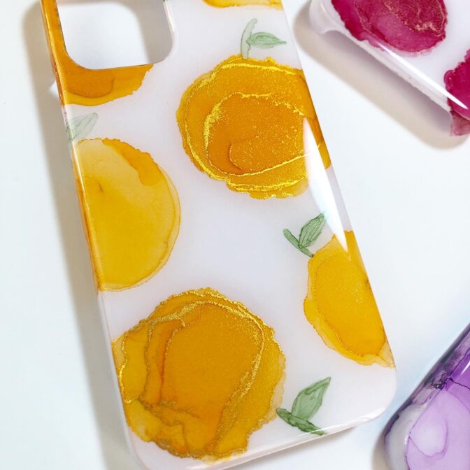 みかんのスマホケース