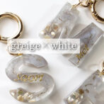 イニシャルキーホルダー