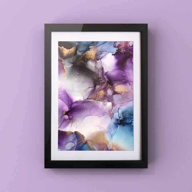 アルコールインクアート