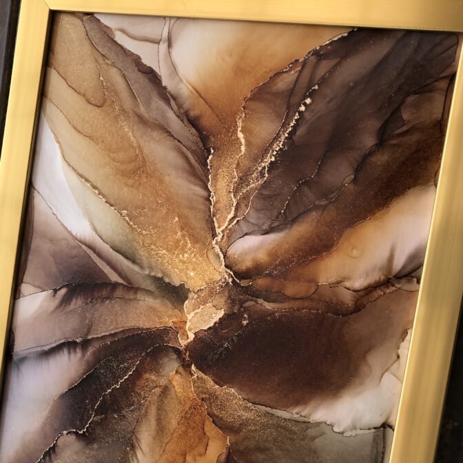 アルコールインクアート