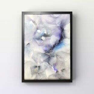 【A-8】アルコールインクアート原画/壁掛けアート