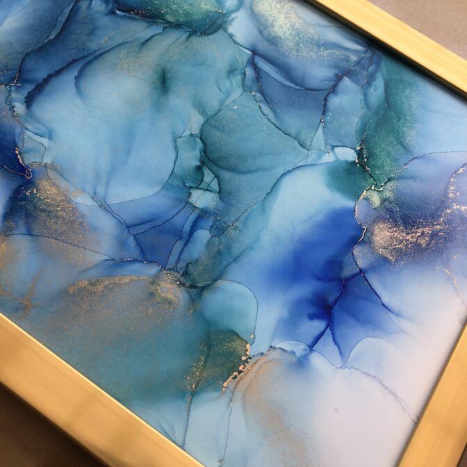 アルコールインクアート