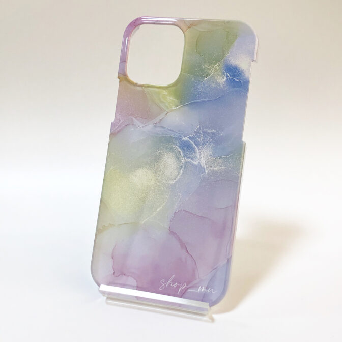 アルコールインクアートスマホケース