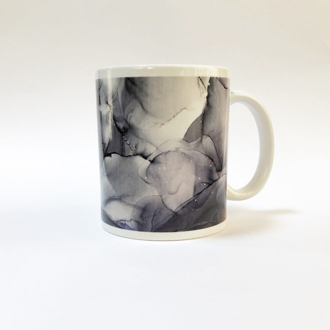 夜空のデザインのマグカップ