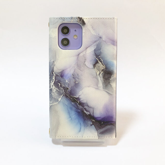 アルコールインクアート手帳型ケース