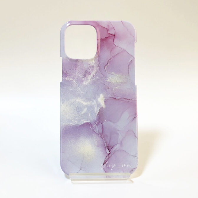 ピンク大理石のiPhoneケース