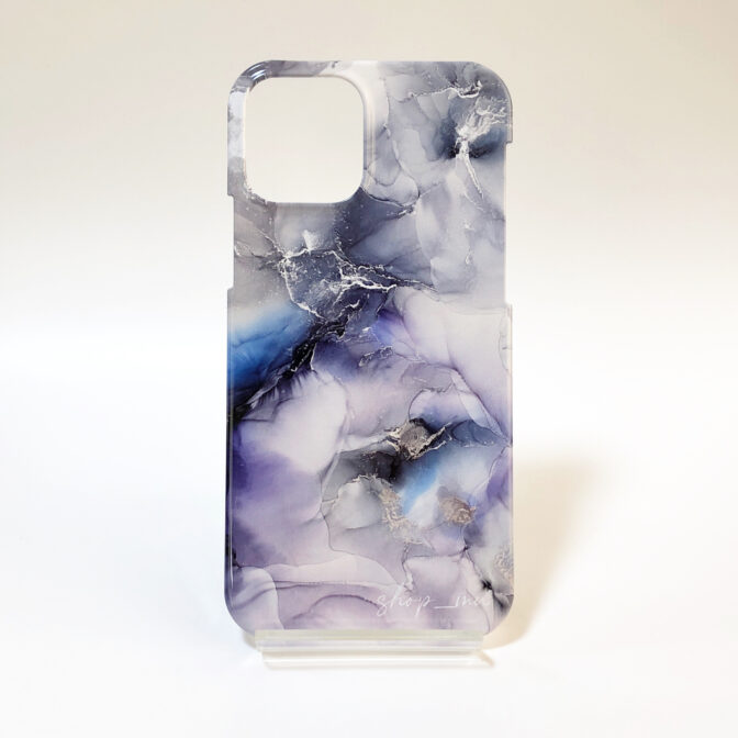 アルコールインクアートスマホケース