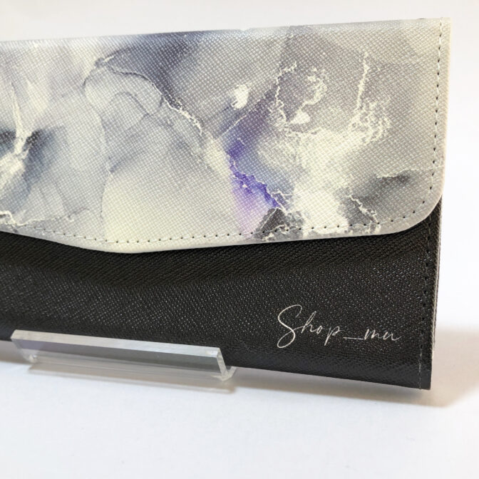 アルコールインクアート手帳型ケース