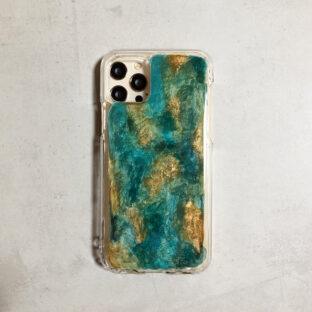 ニュアンススマホケース 【greenstone】