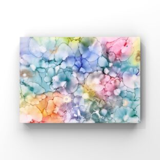 【F-1】アルコールインクアート原画/壁掛けアート